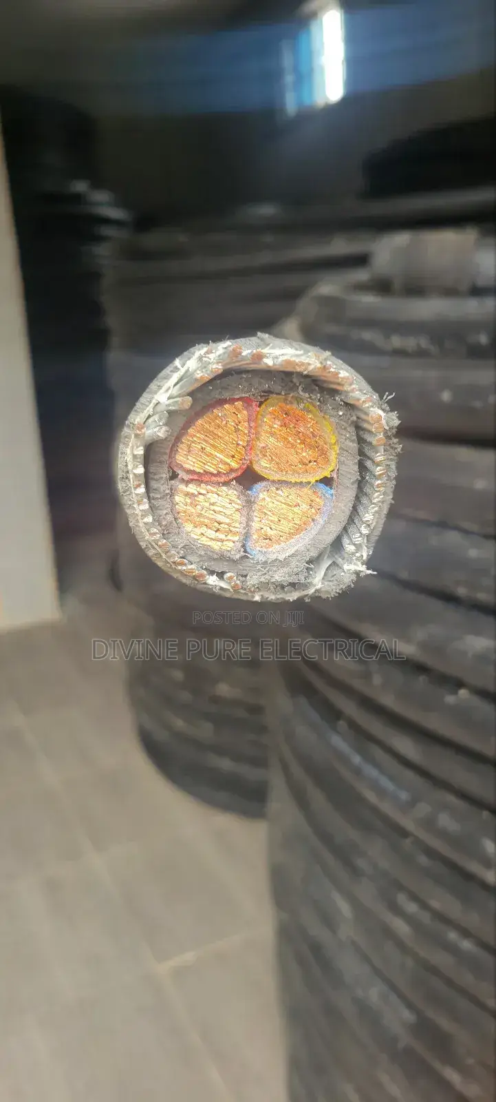 150.0mm 4core Armoured Cable