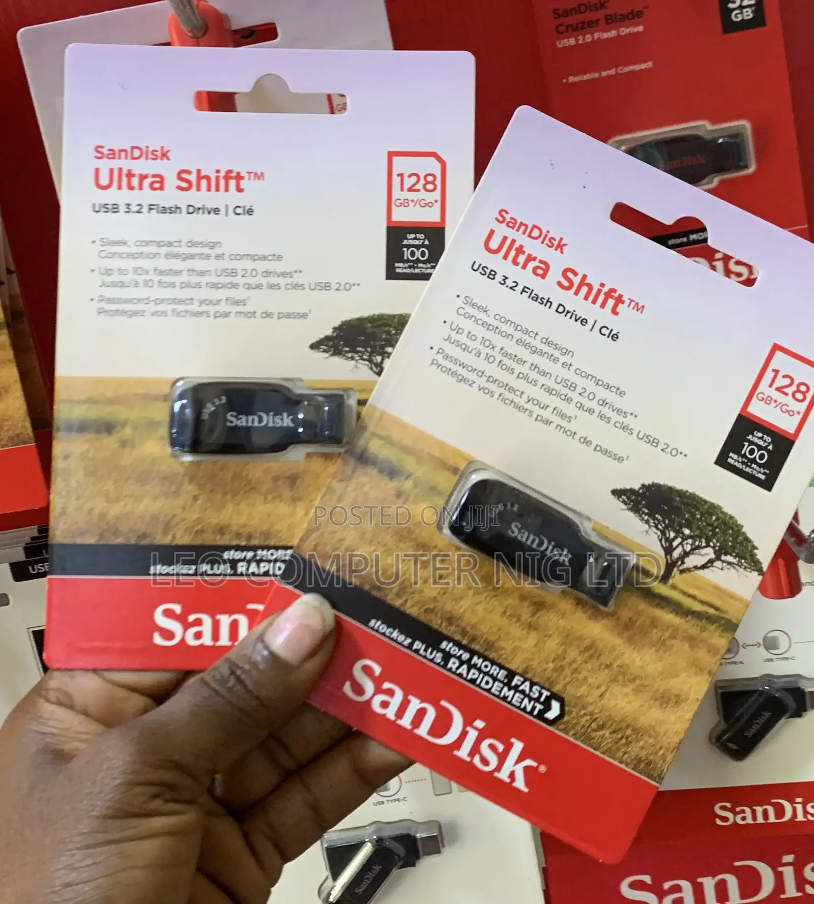 Sandisk 128gb Ultra Shift 3.1 Usb Flash Drive