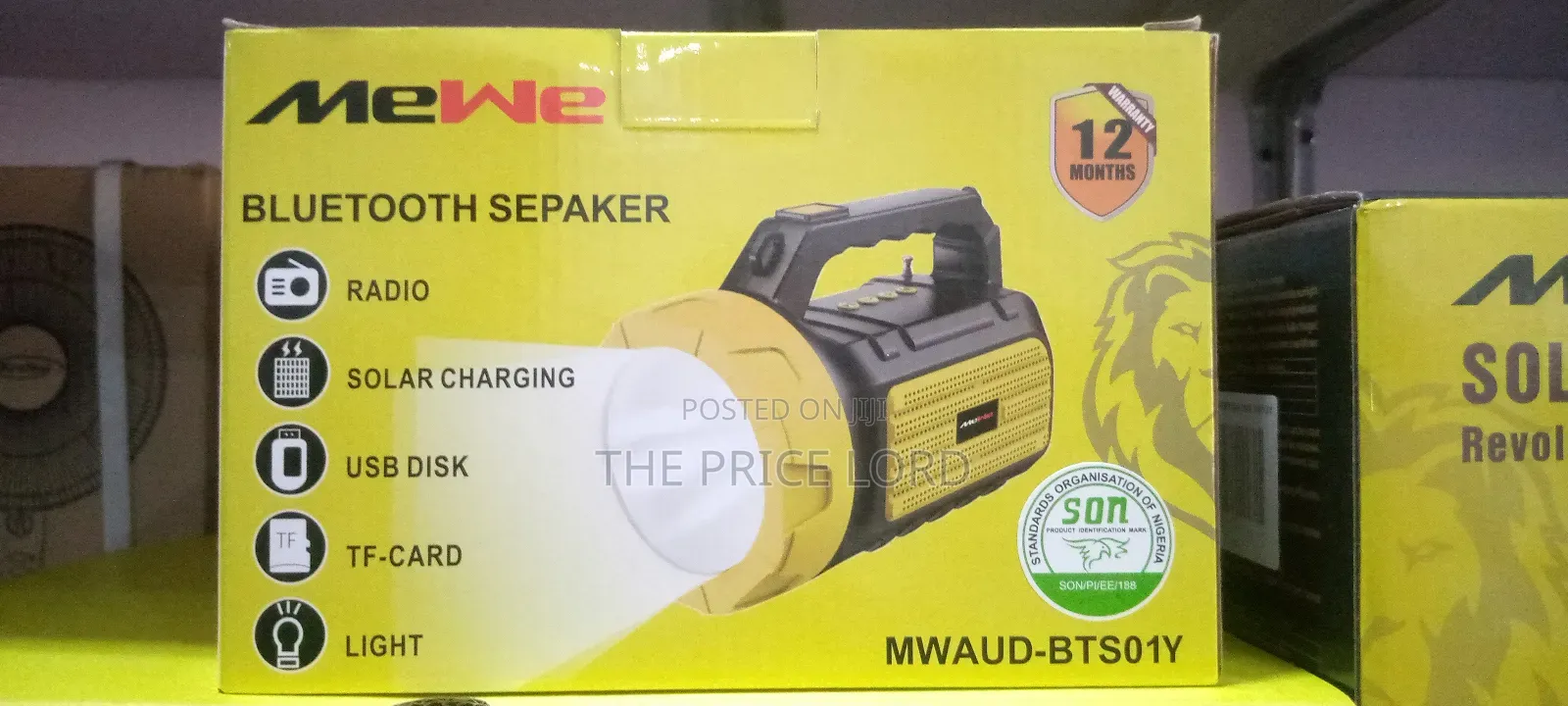 Mewe Bluetooth Speaker Bts01y