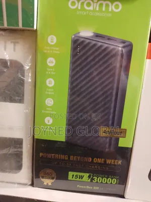 Oraimo 30000mah Super Fast Portable Powerbank