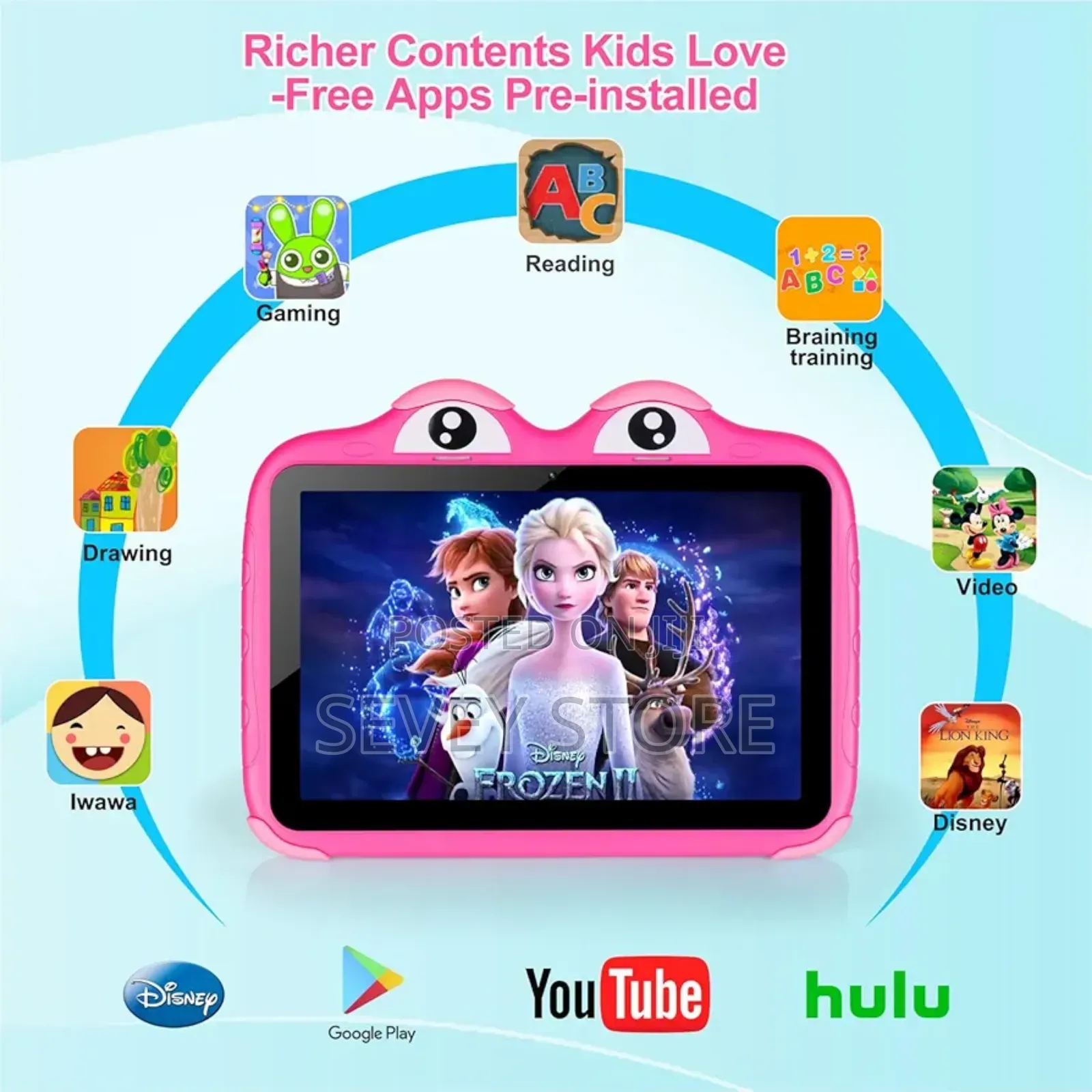 Kids Tablet Android 11 64gb With Case