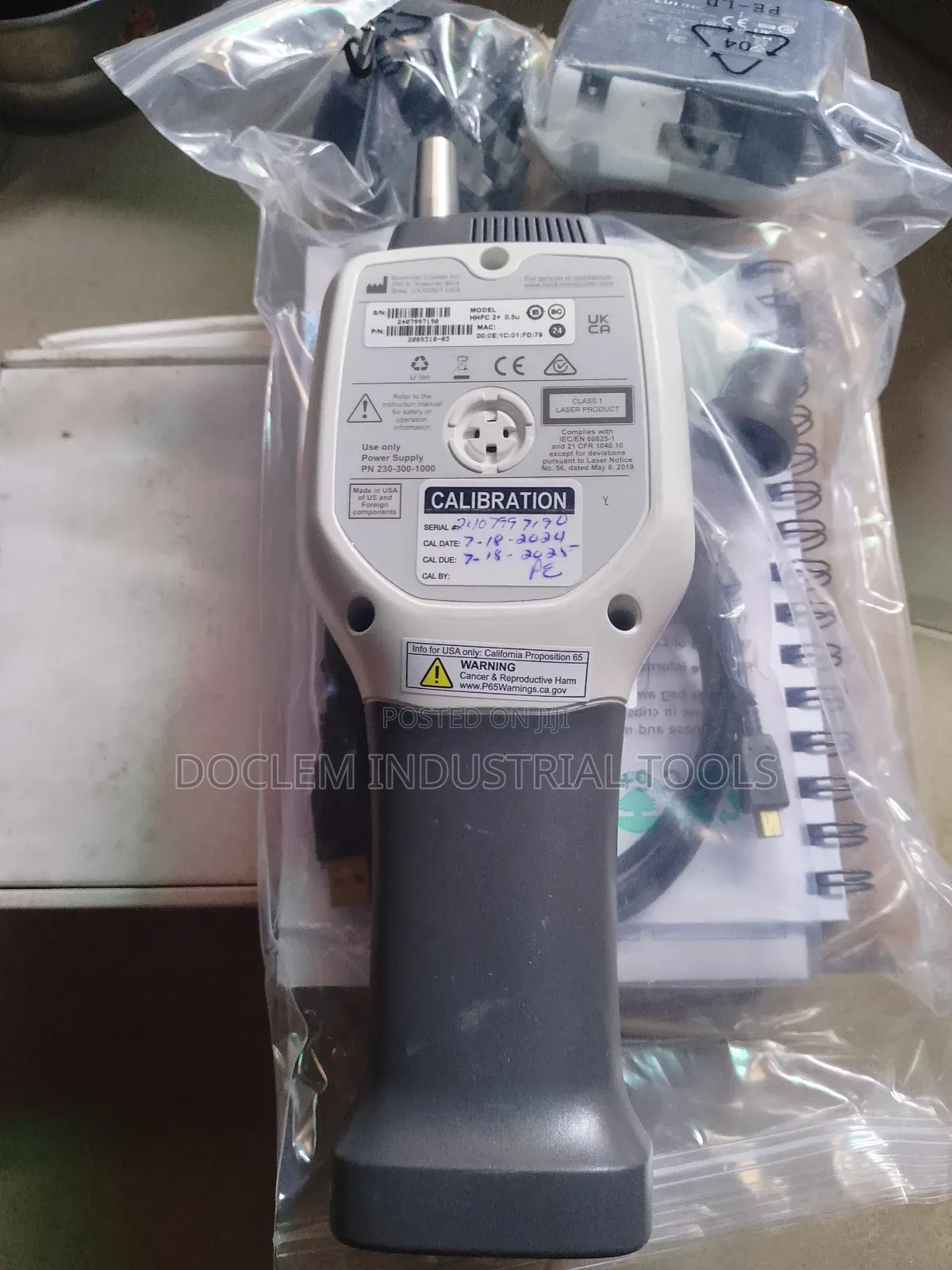 Digital Particle Counter Meter