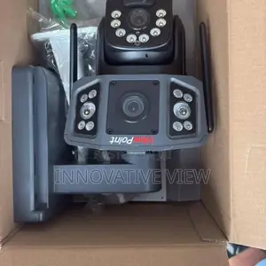 Security Three Lens PTZ 4g Solar Camera