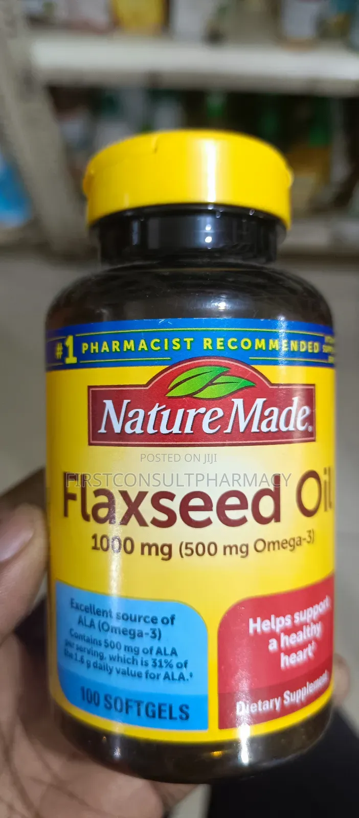 Nature Made Flaxseed Oil 1000mg X 100