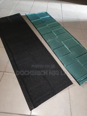 Photo - Durable Black Shingles Stone Coated Roofing Sheet