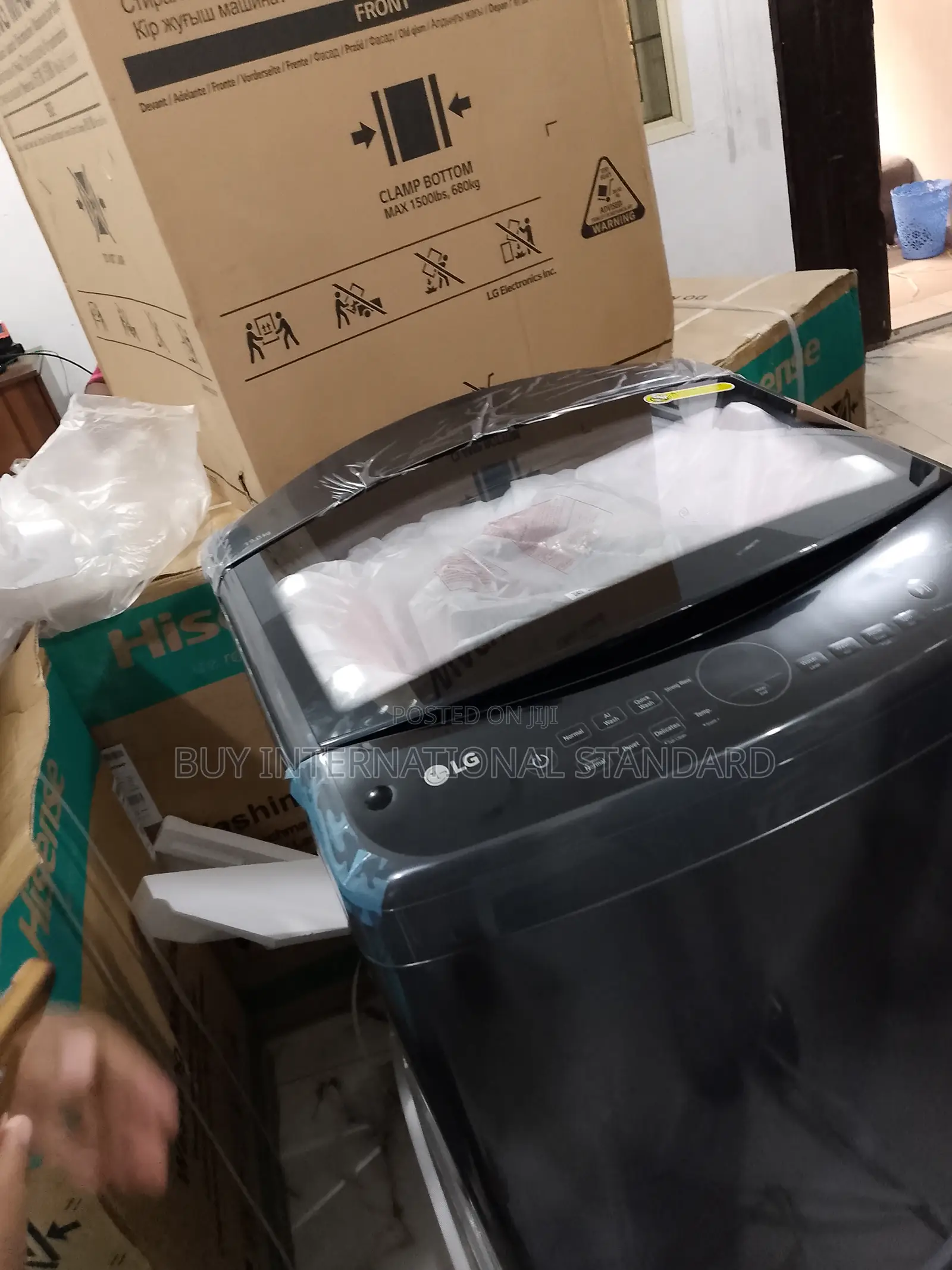 Deep Clean Lg 19kg Washing Machine - Top Load - Extra Large