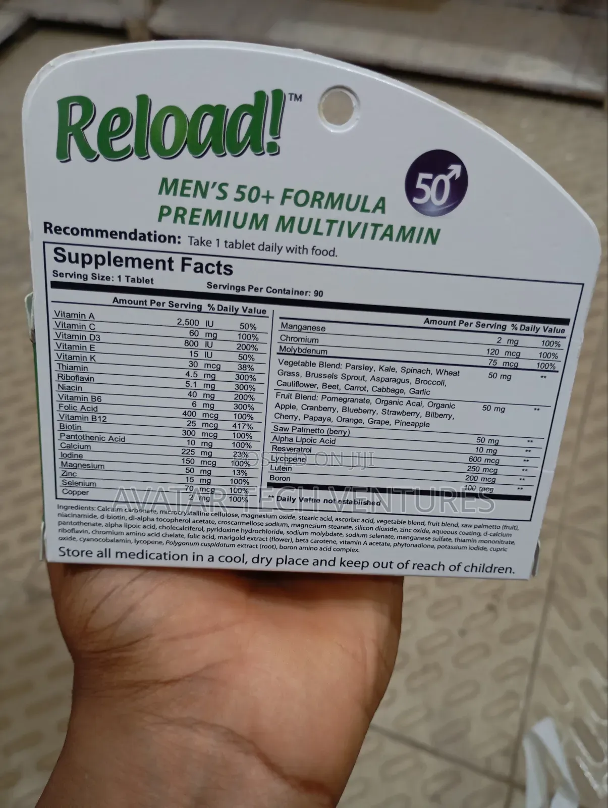 Reload Men 50+