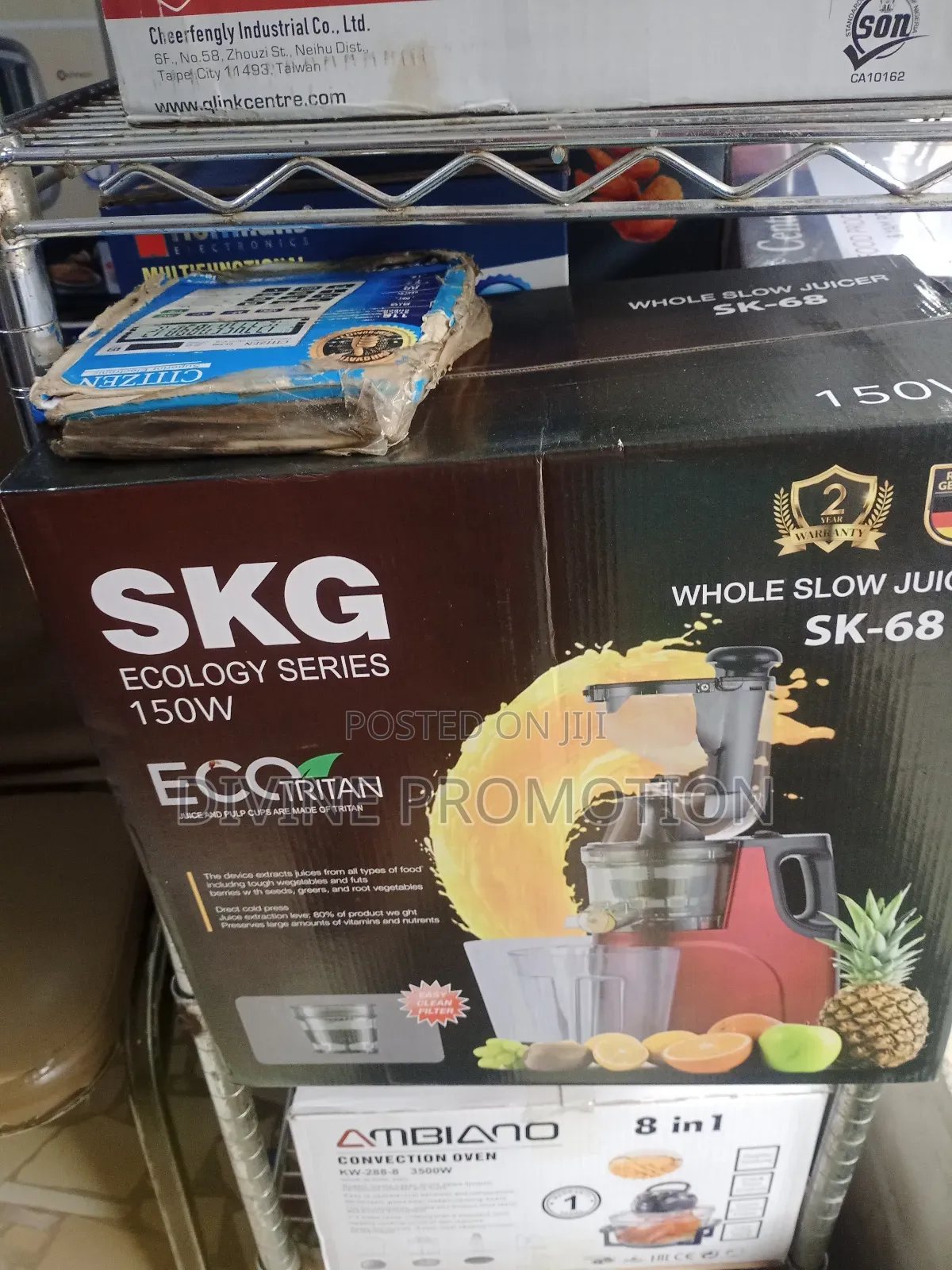 SKG Whole Slow Juicer, 150 Watts
