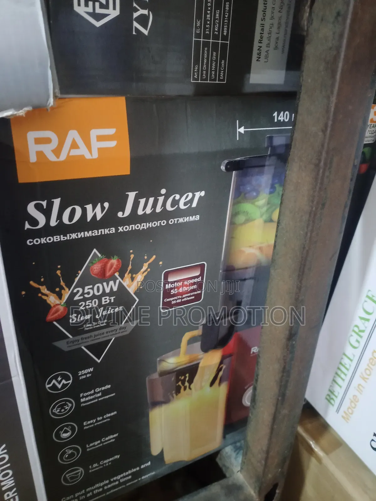 150 Watts Raf Quality Slow Juicer