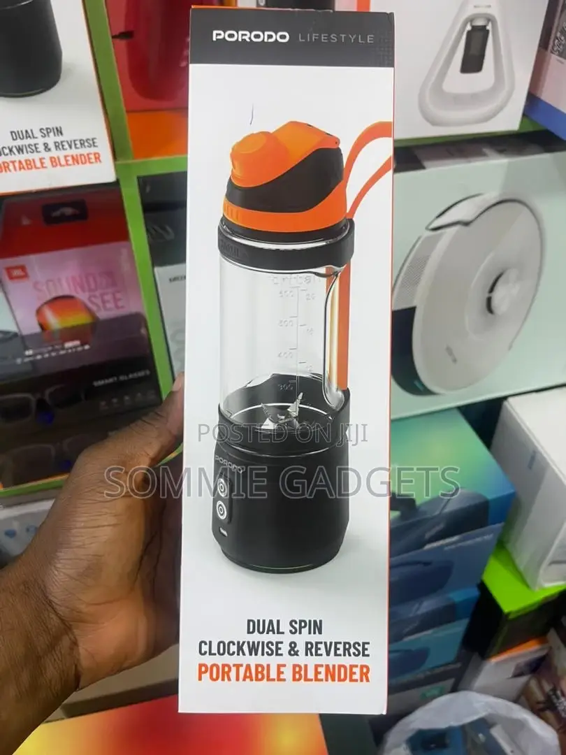 Porodo Dual Spin Clockwise and Reverse Portable Blender