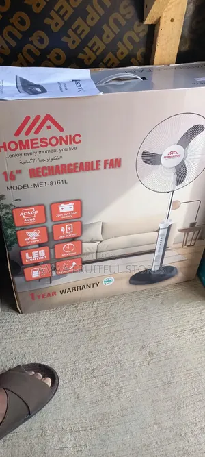 Homesonic 16" Rechargeable Fan