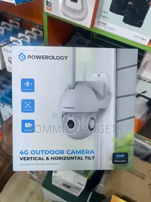 Powerlogy 4g Outdoor Camera Vertical and Horizontal (Tilt)