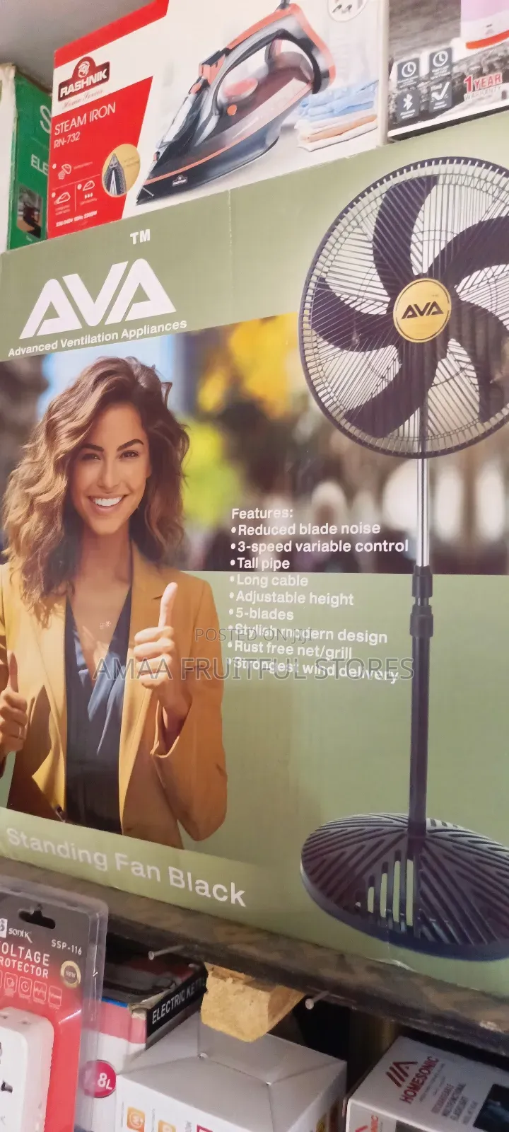 Ava Standing Fan 18"