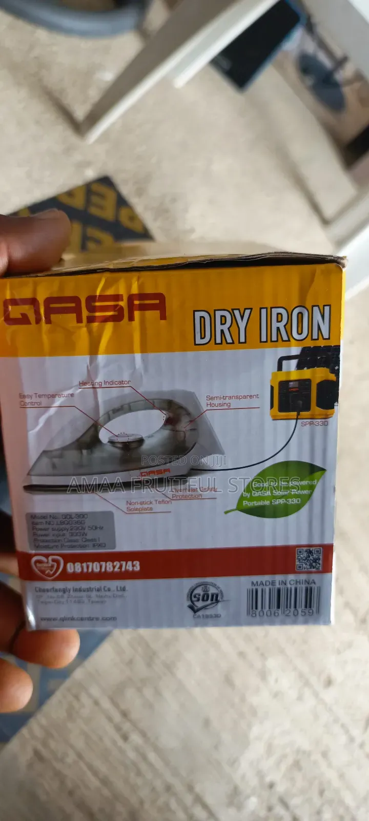 Gasa Solar Pressing Iron