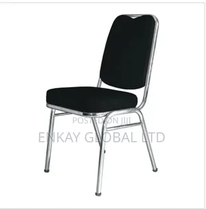 Silver Metallic Body Banquet Chair