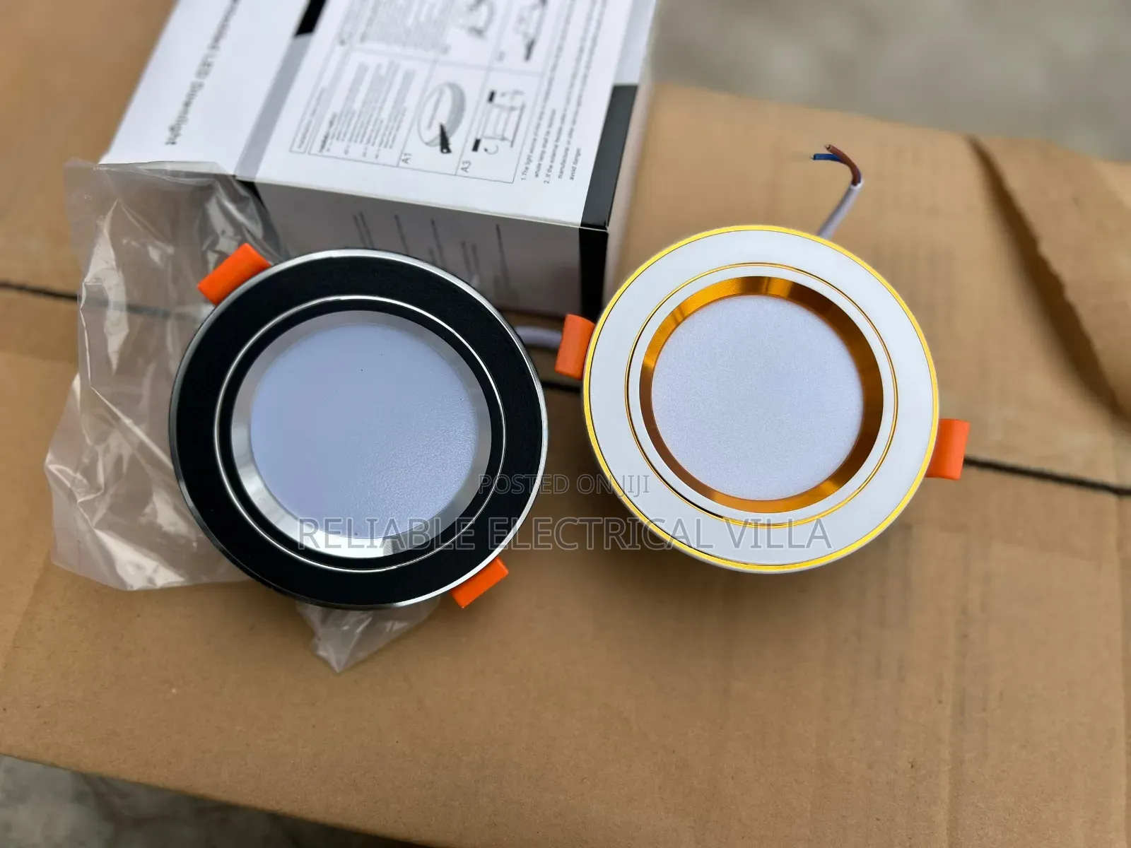 7watts 3in 1 Recess Light