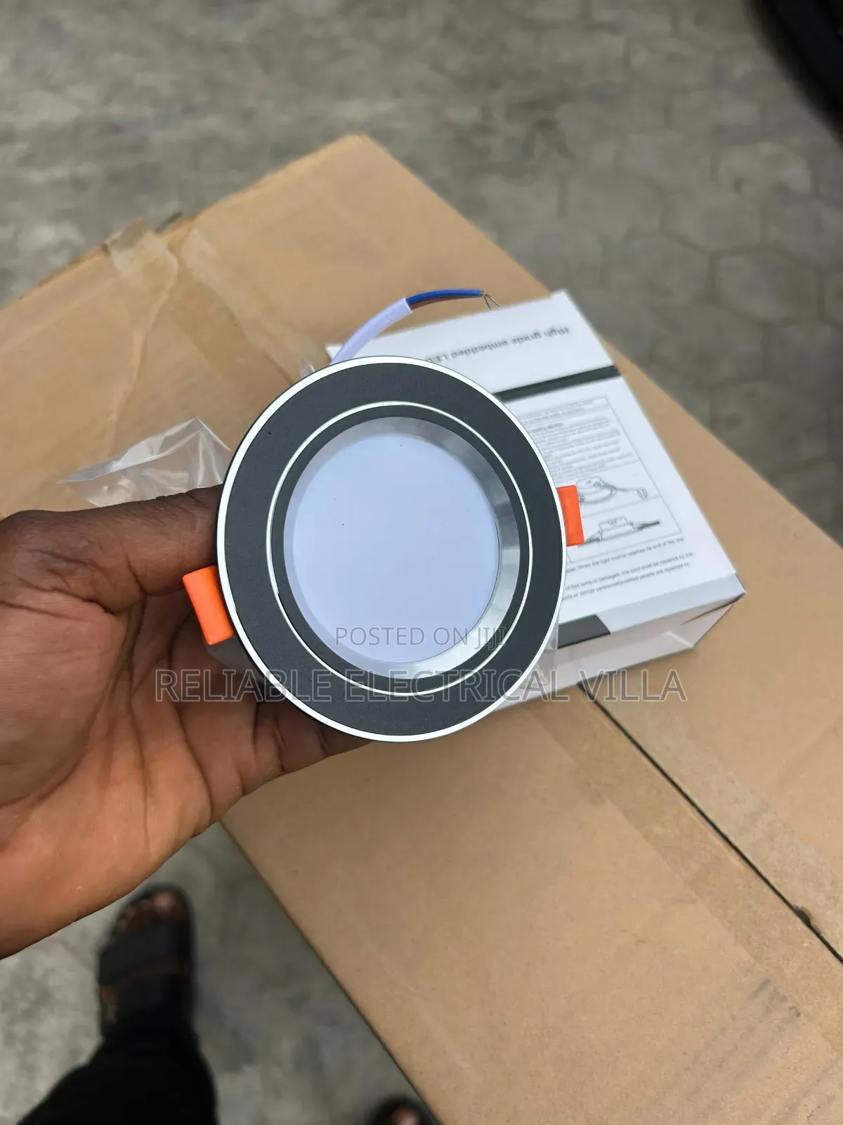 7watts 3in 1 Recess Light
