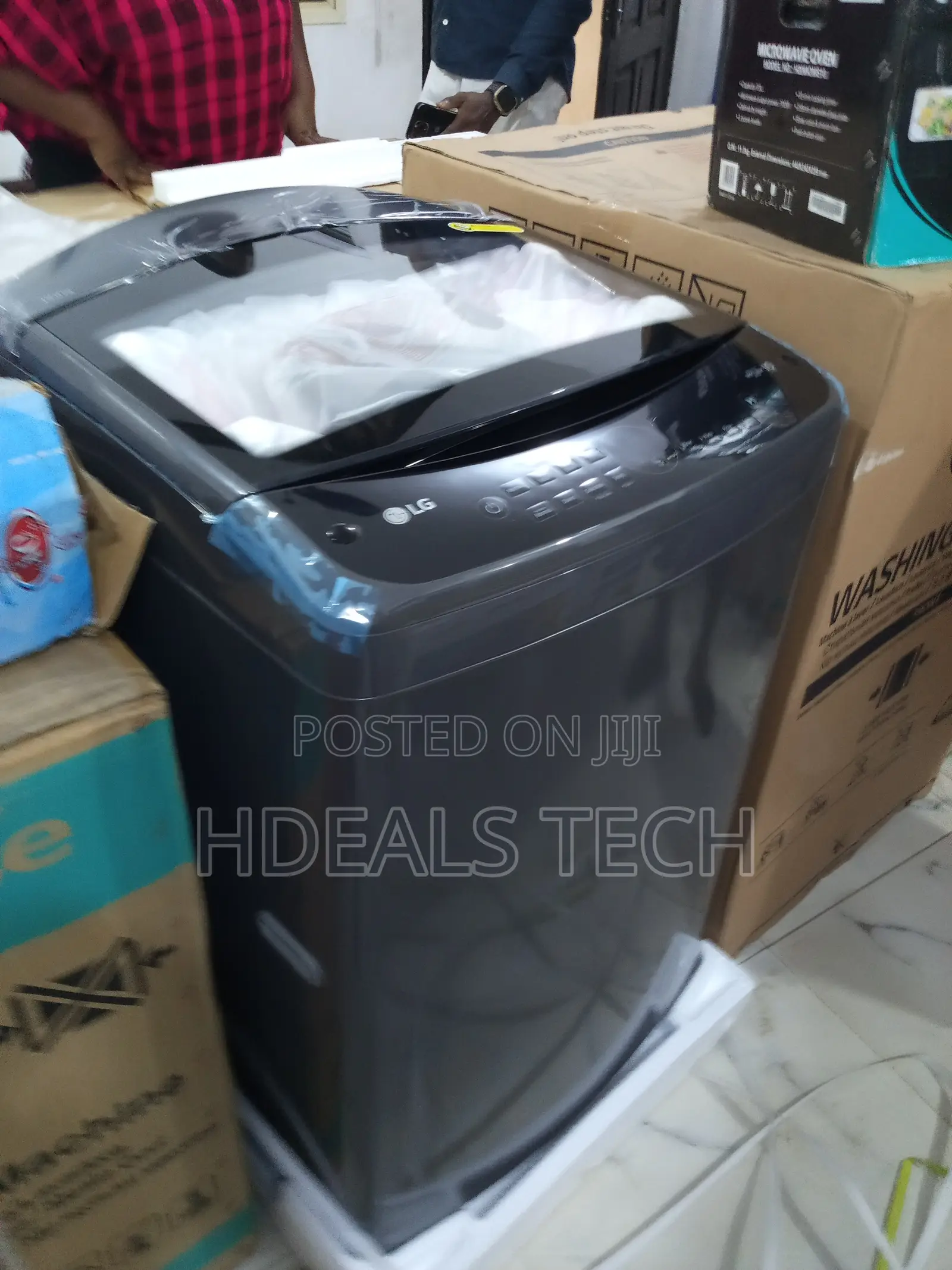 Lg Front Load Washing Machine 19kg With Steam – T19h3sdht2