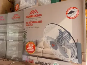 Homesonic 16" Rechargeable Wall Fan