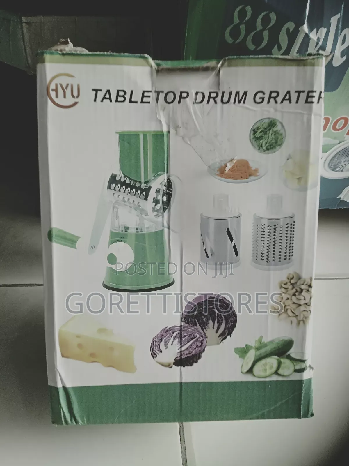 Tabletop Drum Grater