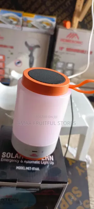 Homesonic Led Lantern With Bluetooth Speaker