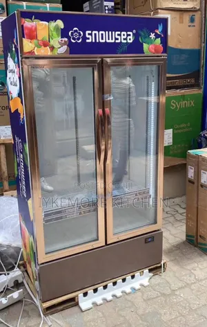 Snowsea Double Door Beverage Display Chiller