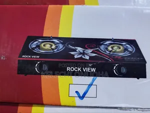 Rock View Glass Top Gas Cooker