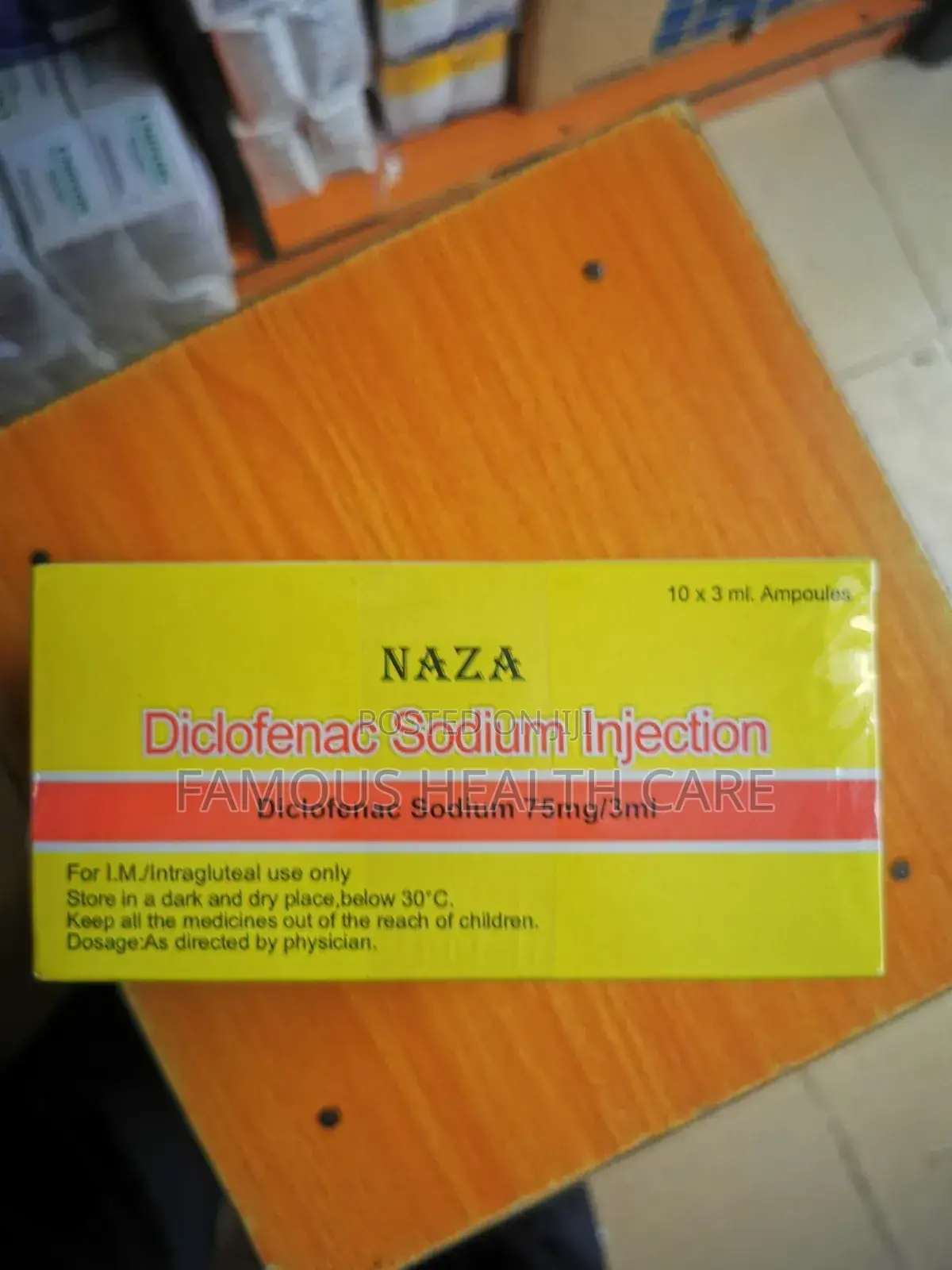 Diclofenac Sodium Injection