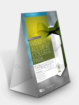 Photo - Name Tent Card for Boardroom Printing