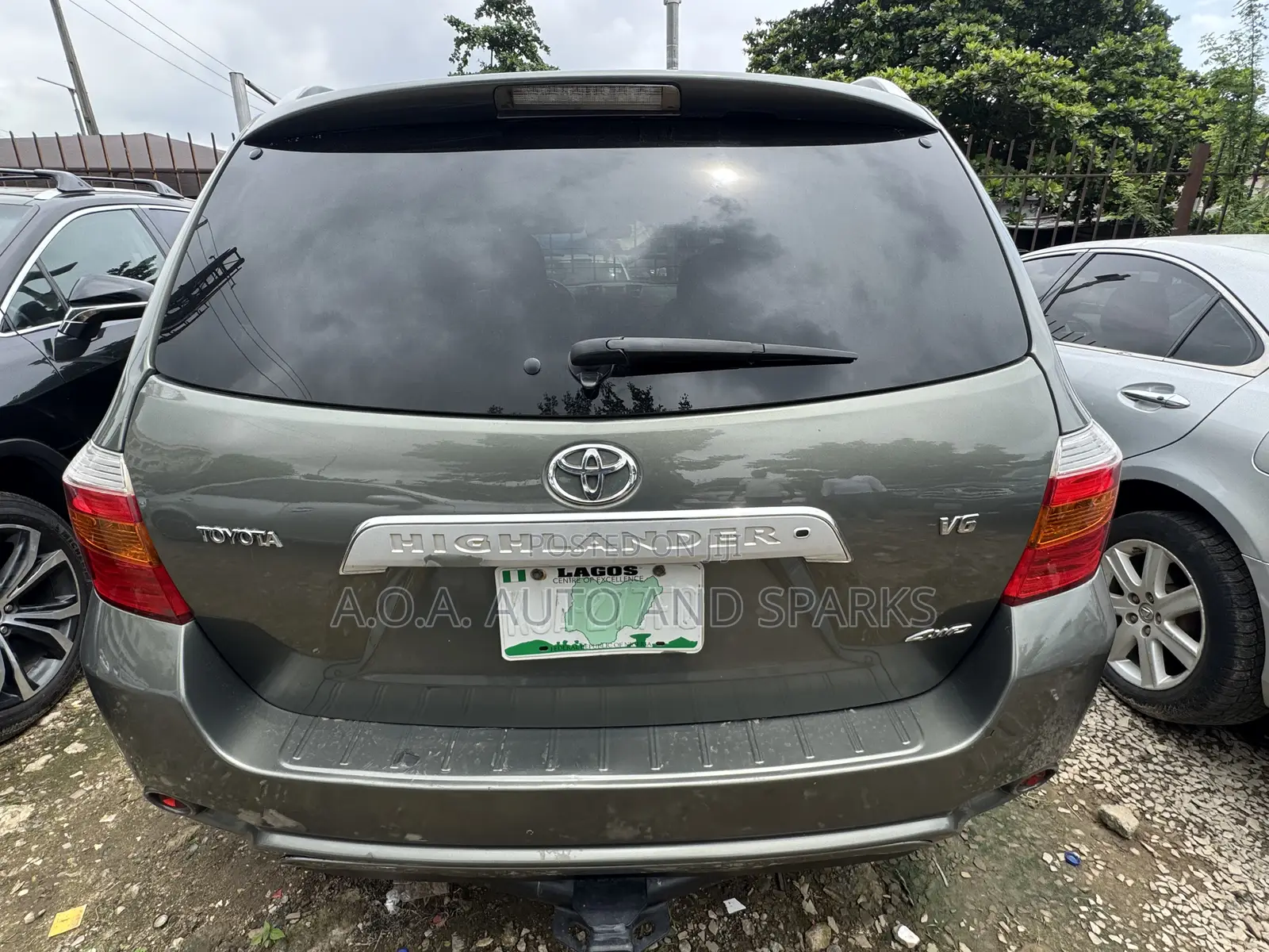 Toyota Highlander 2008 Gray