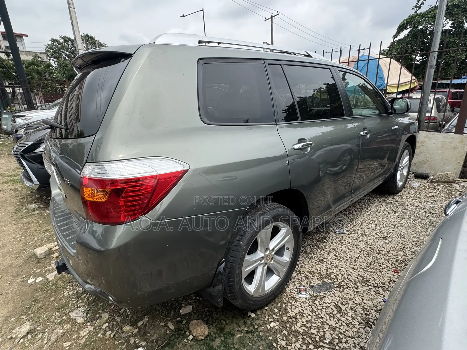 Toyota Highlander 2008 Gray
