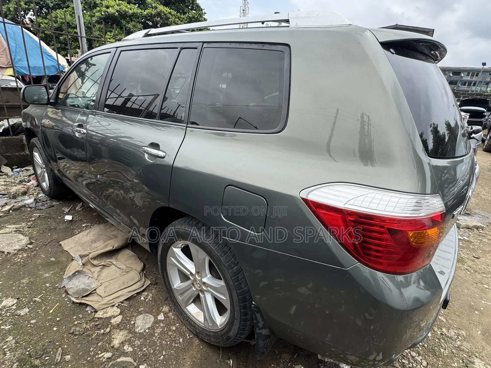 Toyota Highlander 2008 Gray