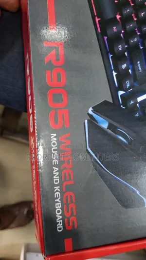 Photo - Wireless Keyboard And Mouse With Light