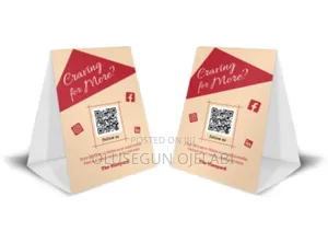 Photo - Printed Name Tent Card for Press Conference