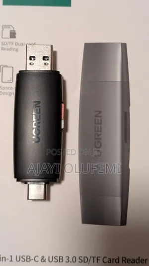 Ugreen 2 in 1 Card Reader (Usb to Sd Micro Sd / Tf Card)