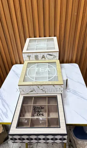 9-slot Wooden Teabox