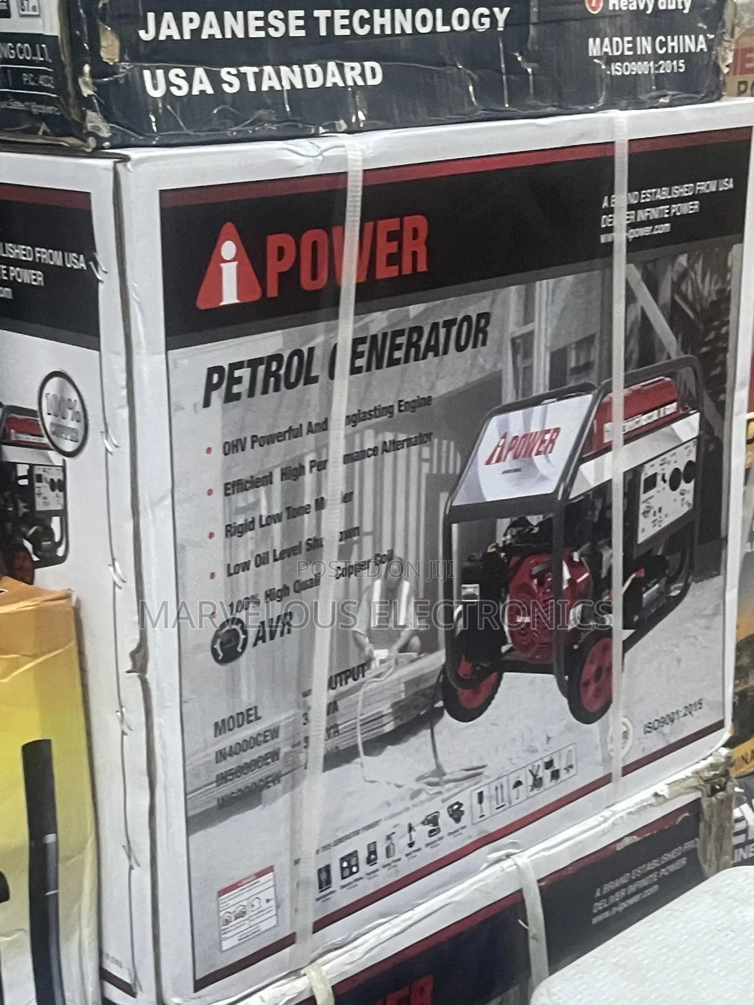 Brand New Ipower Generator Full Coper Generator