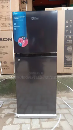New Midea Double Door Fridge 207l Super Cooling Warranty