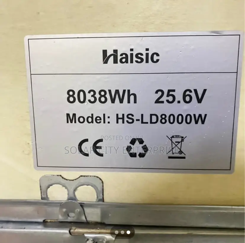 8kwh 24v Haisic Lithium Battery