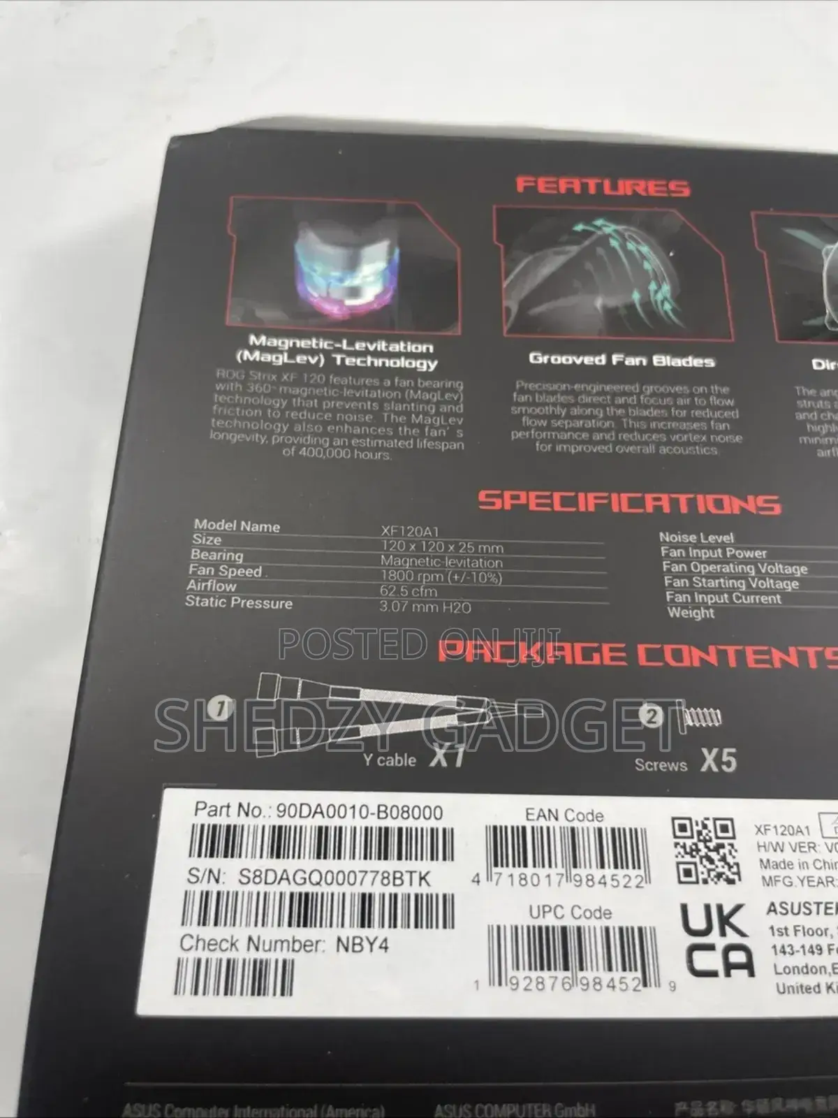 Asus Rog Strix Xf120