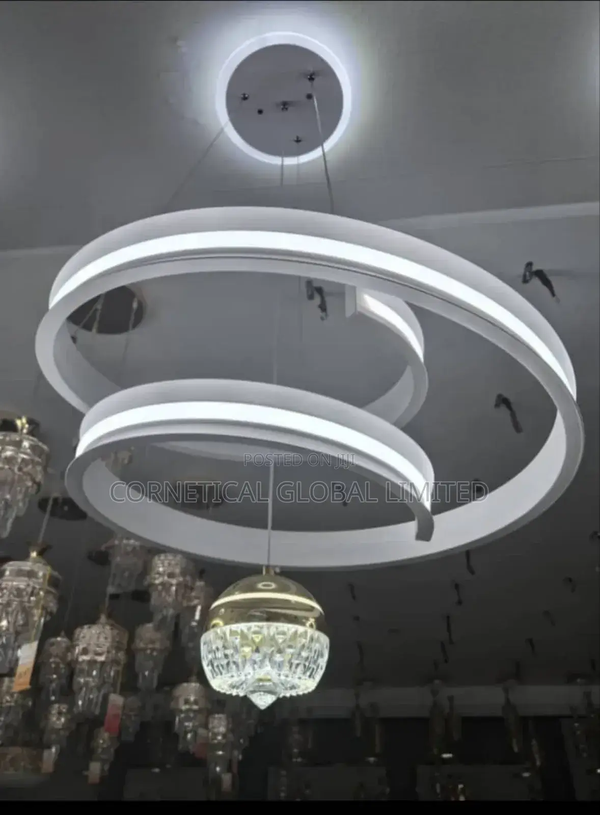 Modern Quality Luxury Ring Pendant Chandelier