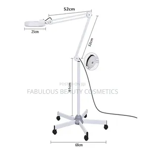 Floor Standing 5x Magnifier Lamp 4beauty, Skin, Tattoo Salon