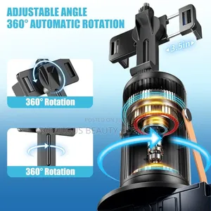 360° Face Tracking Tripod, No App Needed, Bluetooth Remote