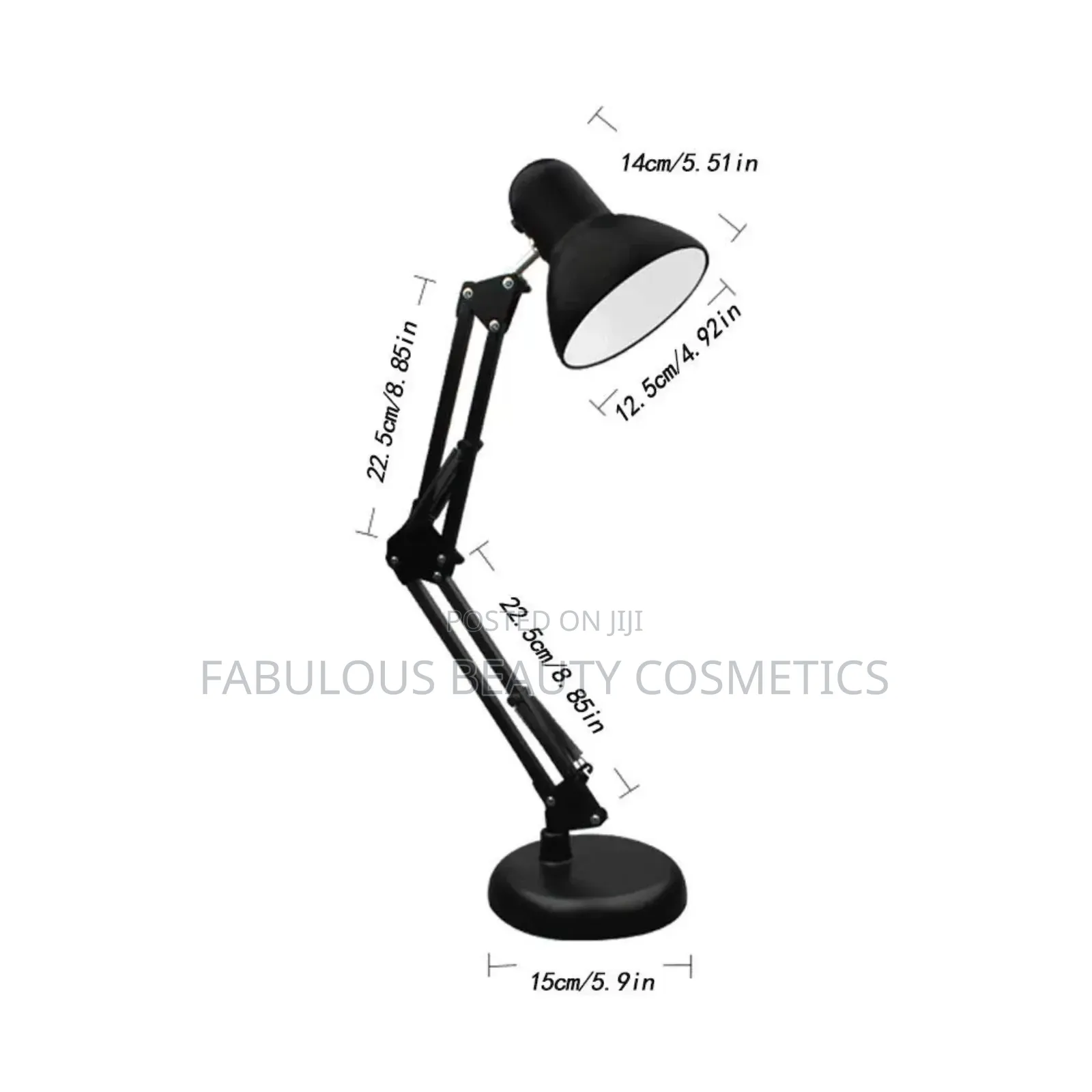 Swing Arm Table Lamps Metal Structure Desk Lamps Plug-in Led