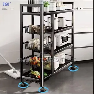 Multi Tiers Kitchen Storage Shelf Rack Organizer