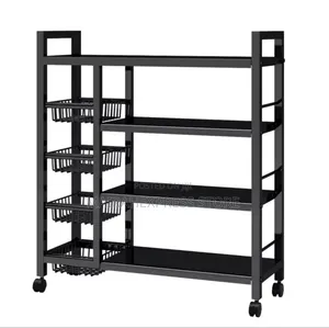 Multi Tiers Kitchen Storage Shelf Rack Organizer
