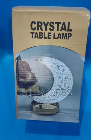 Crystal Table Lamp Moon Star Light Lamp