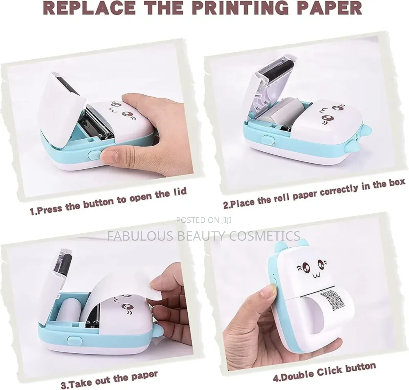 Mini Bluetooth Thermal Printer Inkfree for Android