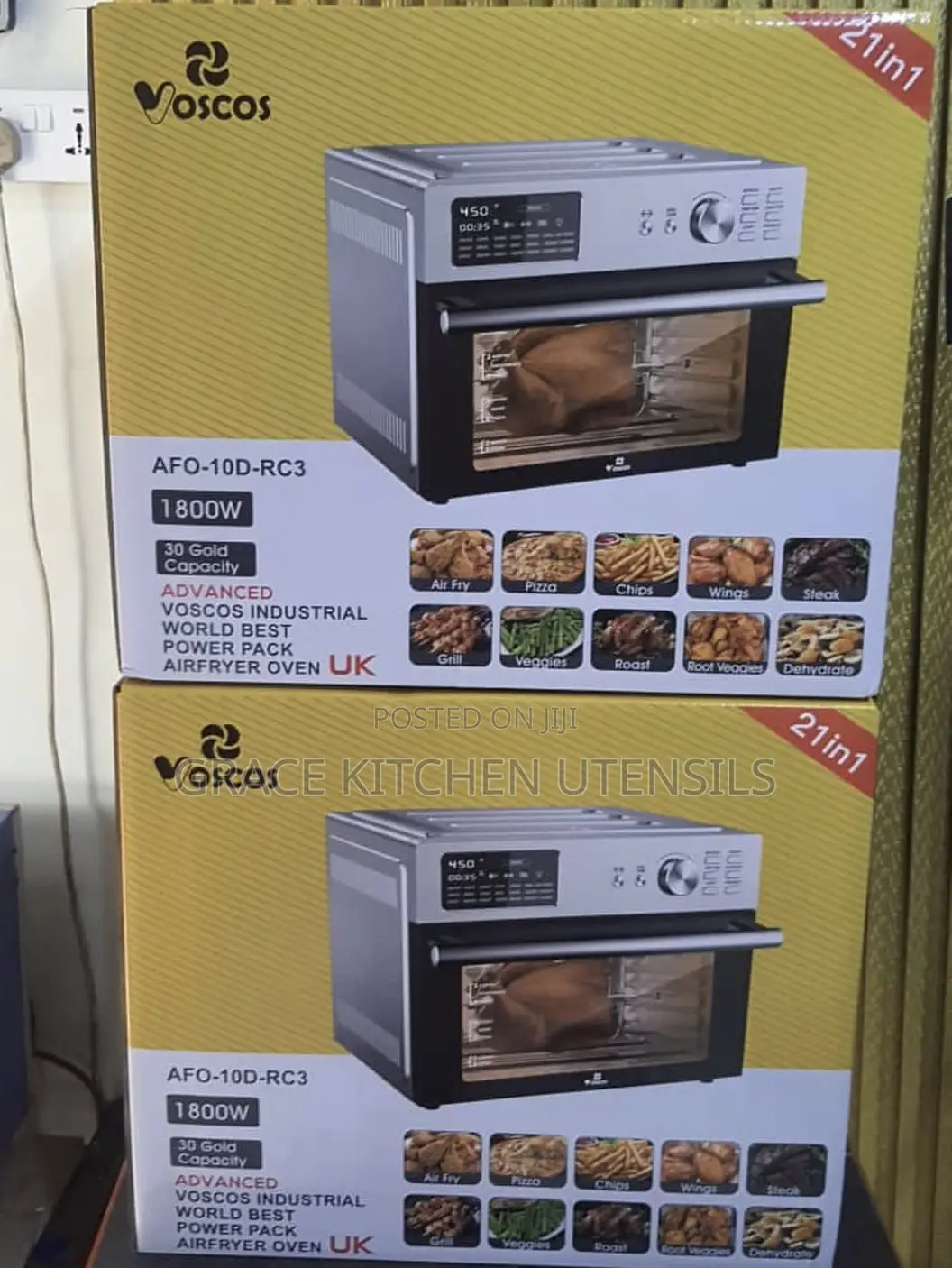 Voscos Industrial Airfryer Oven 30l