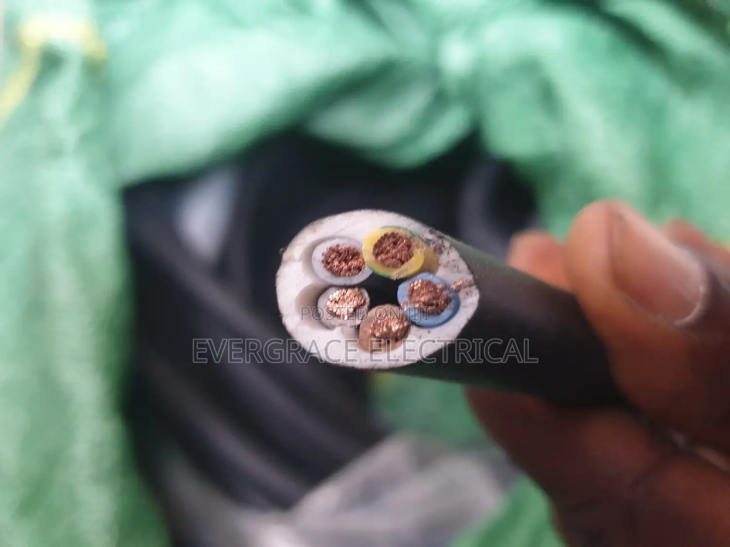 6mm 5-Core Flexible Cable Turkey.